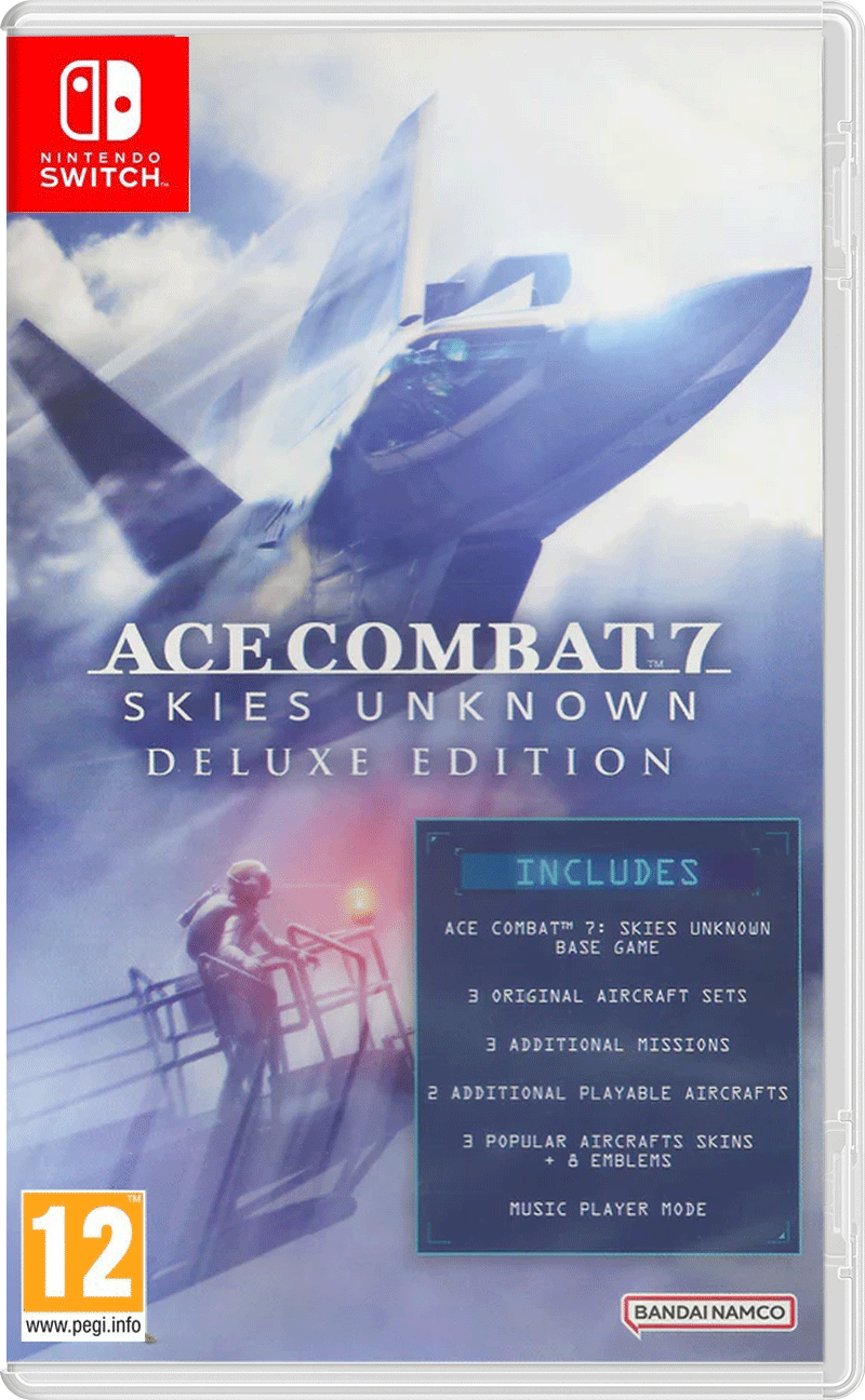 

Игра Ace Combat 7: Skies Unknown Deluxe Edition (Nintendo Switch, русские субтитры), Ace Combat 7: Skies Unknown Deluxe Edition