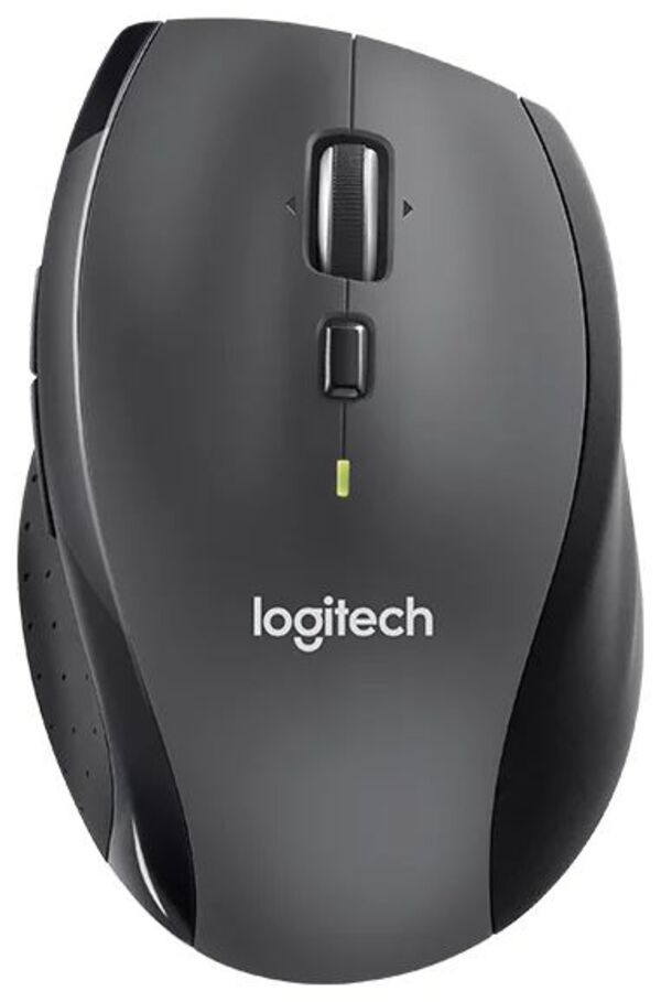 Мышь беспроводная Logitech M705 [910-006034] лазерная, 1000 dpi, черная RTL