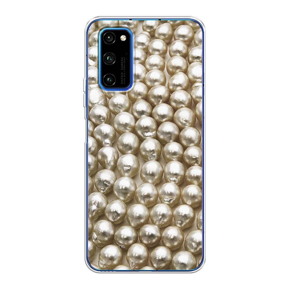 

Чехол на Huawei Honor V30 Pro "Жемчуг", Бежевый, 611450-3