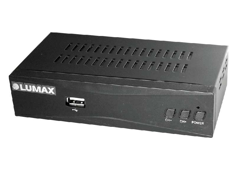 

DVB-T2 приставка Lumax DV4212HD черный, DV4212HD