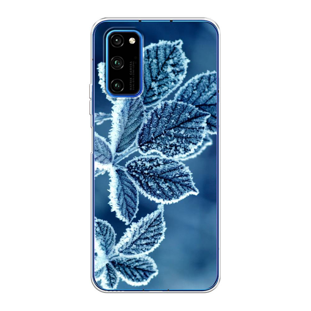 

Чехол на Huawei Honor V30 Pro "Зима 6", Голубой;белый, 611450-2