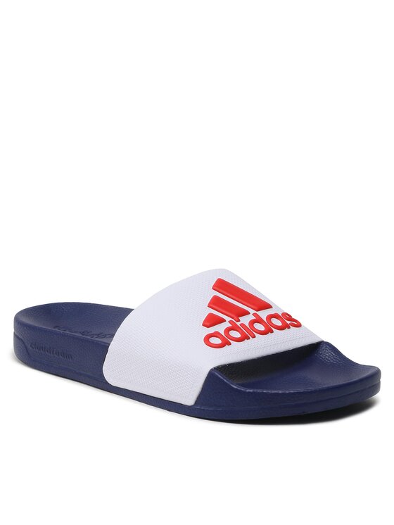 

Сланцы мужские Adidas Adilette Shower Slides HQ6885 белые 43 EU, Белый, Adilette Shower Slides HQ6885