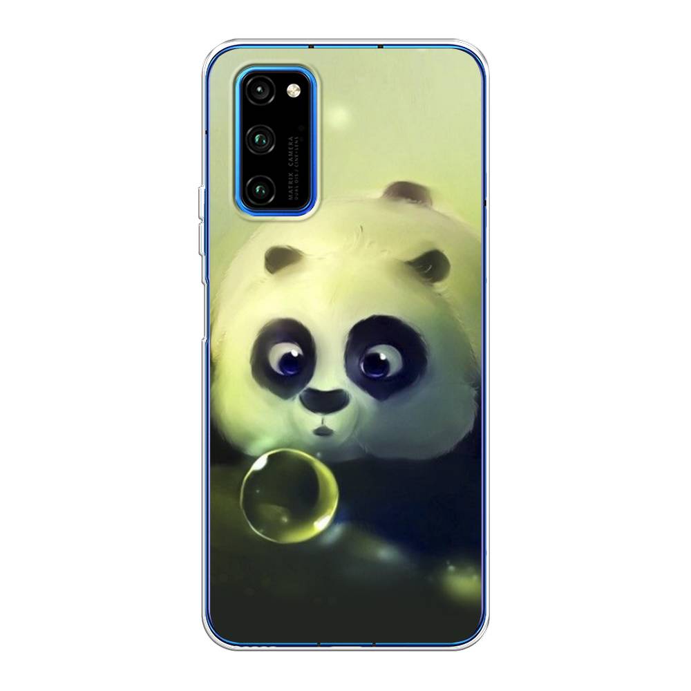 

Чехол на Huawei Honor V30 Pro "Малыш панды", Зеленый;черный;серый, 611450-1