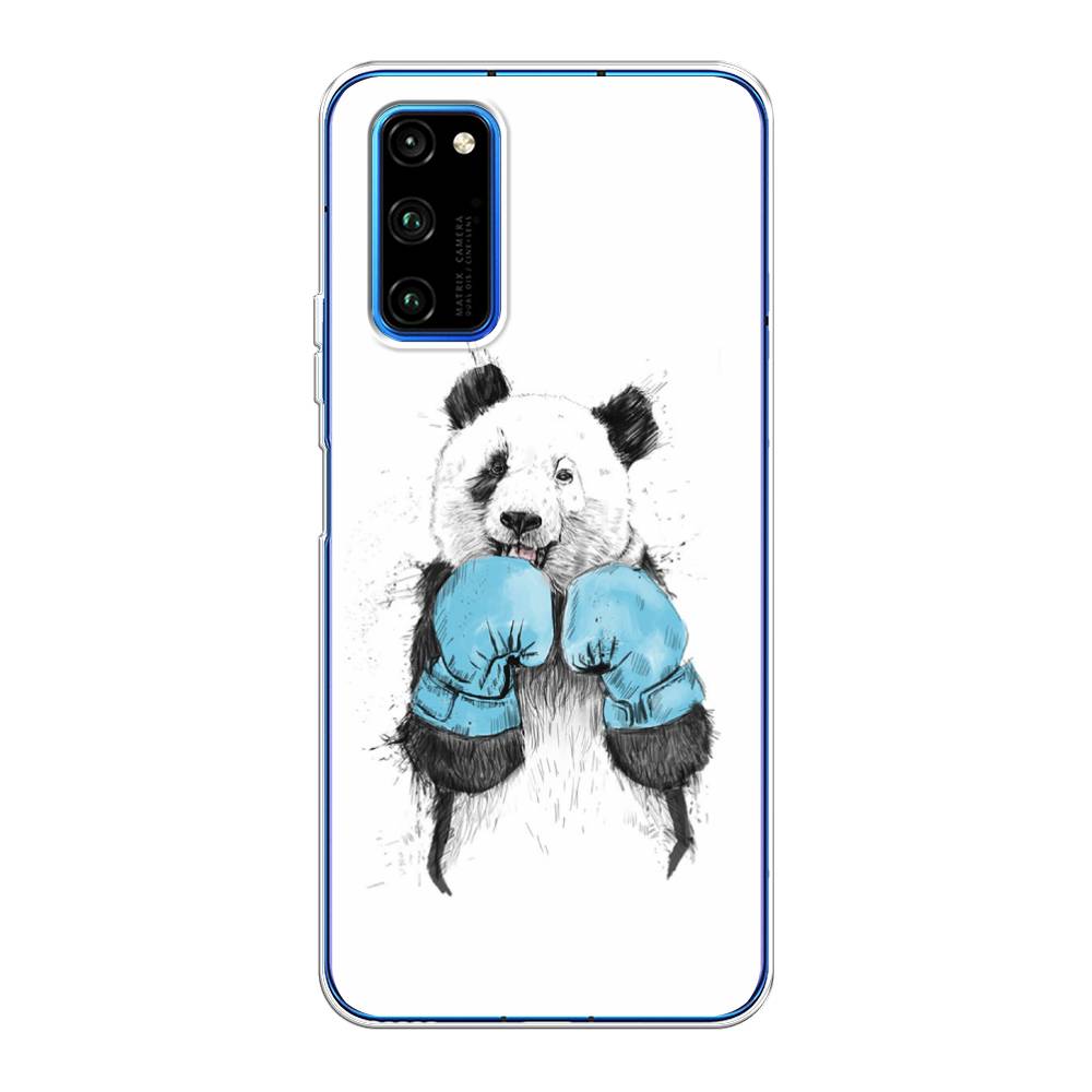 фото Чехол на huawei honor v30 pro "панда боксер" case place