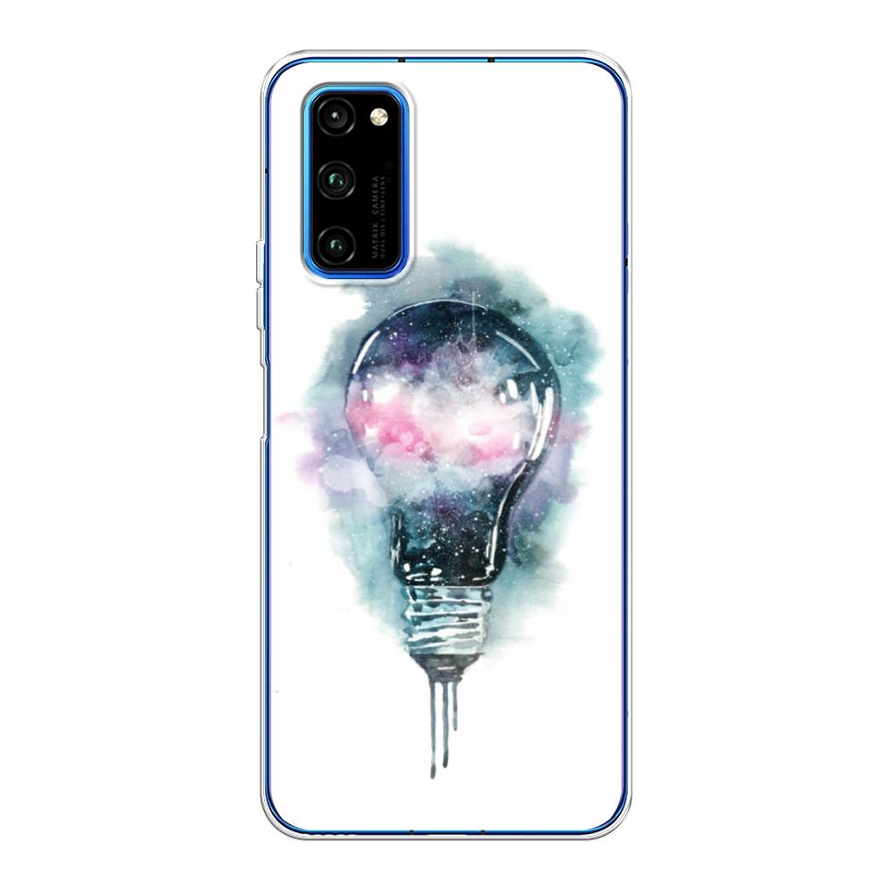

Чехол на Huawei Honor V30 Pro "Волшебная лампа", Белый;серый, 611450-4