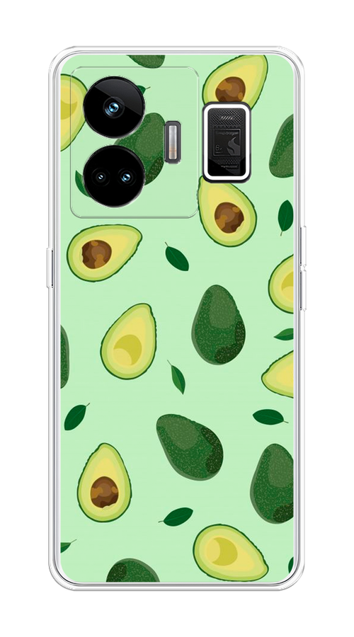 

Чехол на Realme GT Neo 5 5G, Realme GT3 "Blue avocado", Коричневый;зеленый, 2513750-1