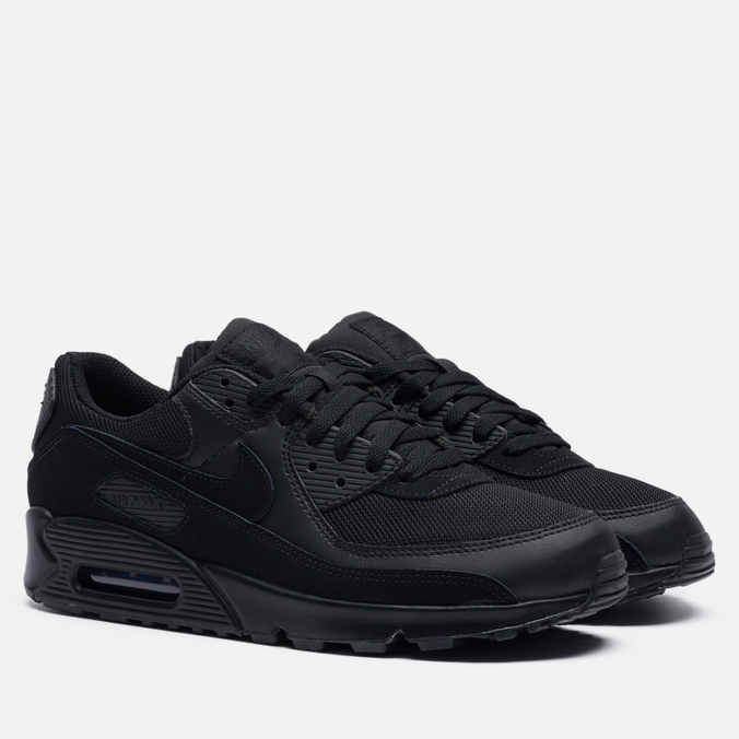 фото Кроссовки мужские nike air max 90 черные 40.5 eu