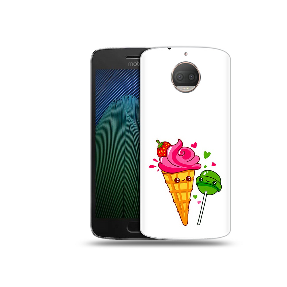 

Чехол MyPads Tocco для Motorola Moto G5S Plus Вкусняшки (PT75337.377.45), Прозрачный, Tocco