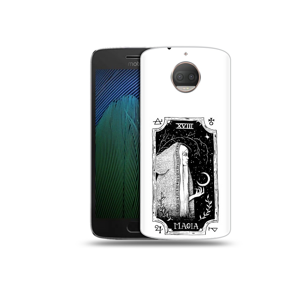 

Чехол MyPads Tocco для Motorola Moto G5S Plus лунная магия (PT75337.377.447), Прозрачный, Tocco