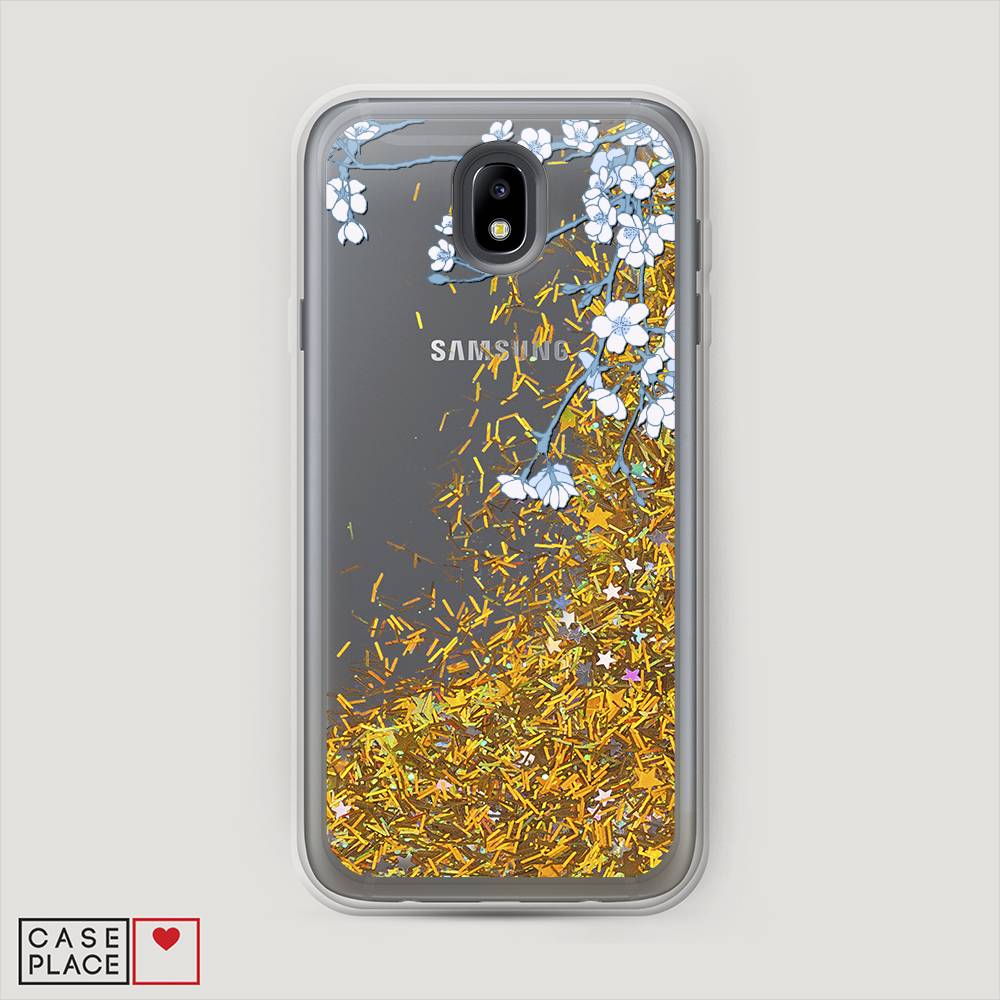 

Чехол Awog на Samsung Galaxy J7 2017 / Самсунг J7 2017 "Цветочная фантазия 3", Голубой, 23190-1