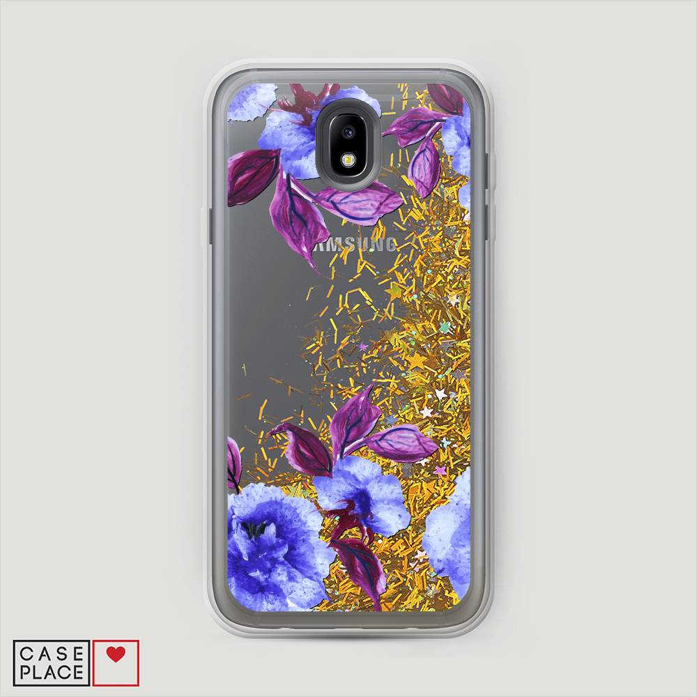 

Чехол Awog на Samsung Galaxy J7 2017 / Самсунг J7 2017 "Цветочная фантазия 5", Фиолетовый, 23190-1