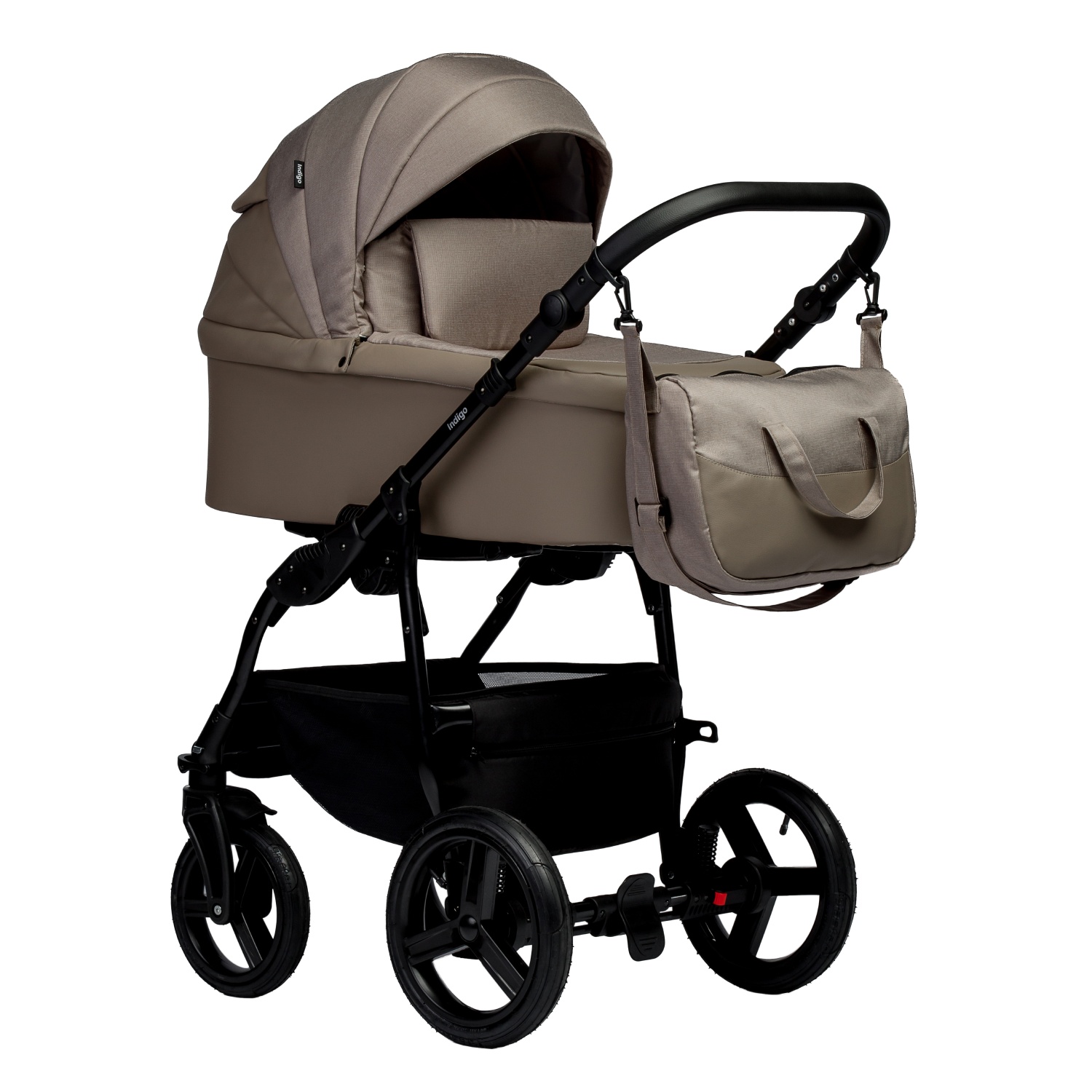 

Коляска детская 2 в 1 Indigo Impulse Eco, 05 темно-бежевый, Impulse