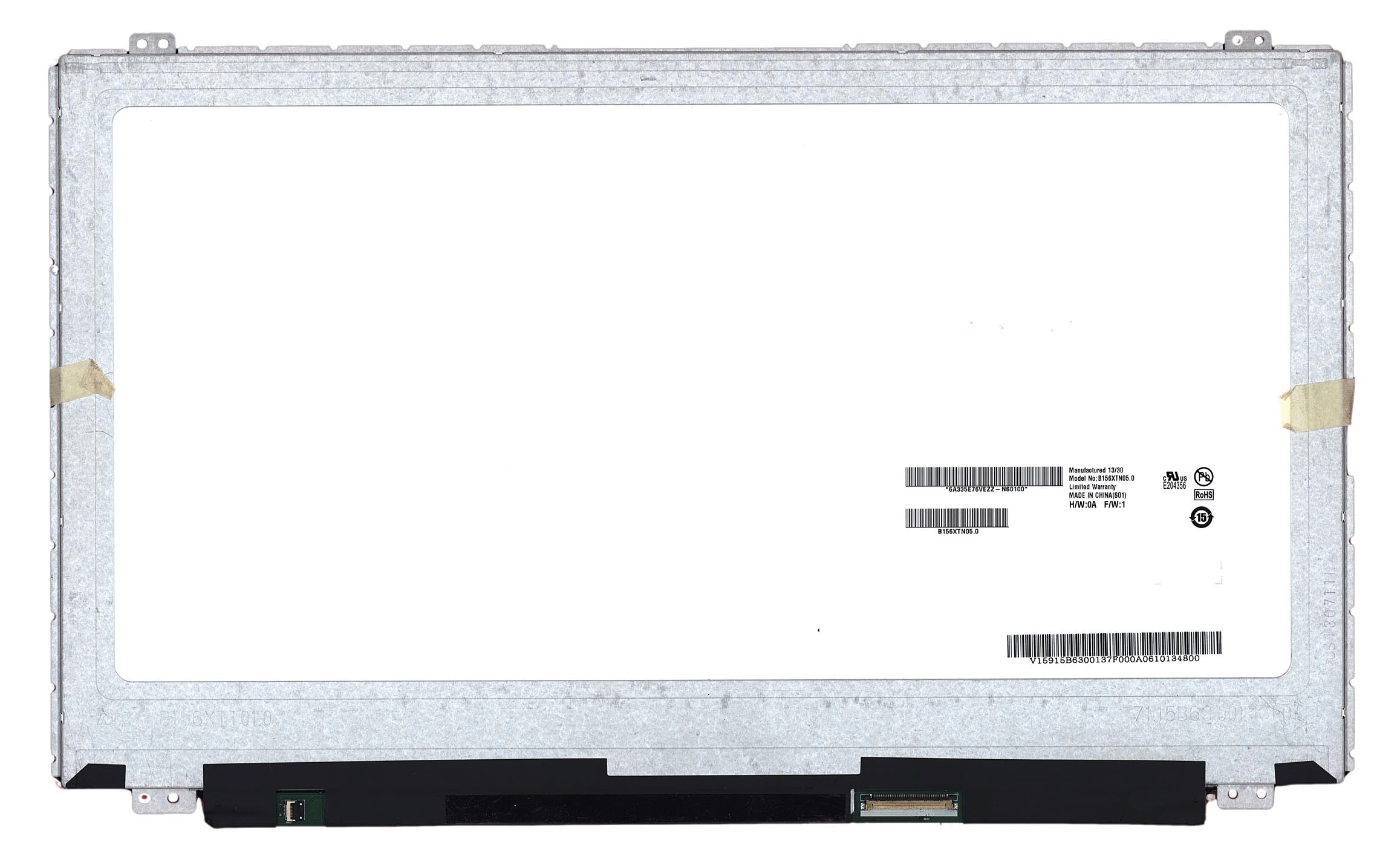 

Матрица ОЕМ для ноутбука B156XTN05.0, совместимая с p/n: B156XTN05.0