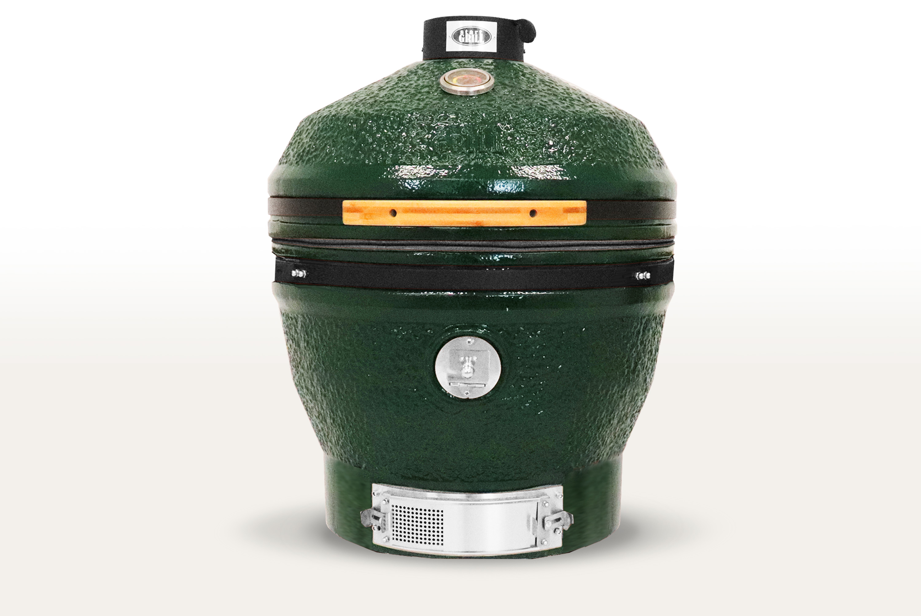 Керамический гриль-барбекю Start grill 24 дюйма CFG CHEF (зеленый) (61 см)