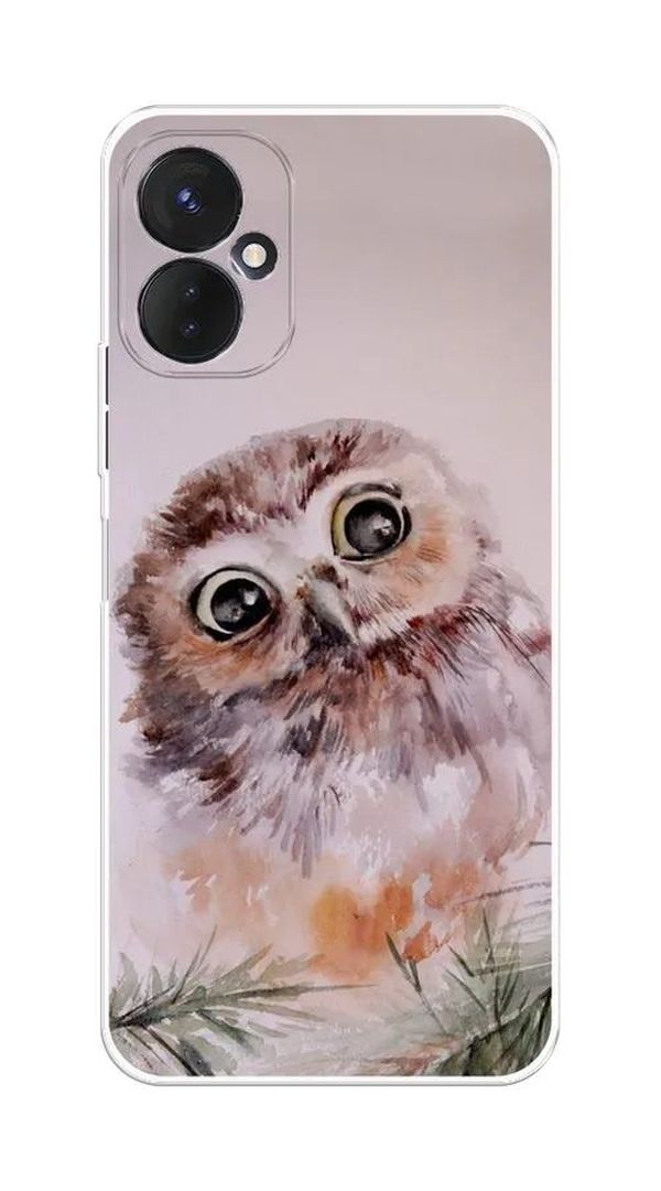 

Чехол Awog на Tecno Spark 9 Pro "Сова на розовом", Разноцветный, 301950-1