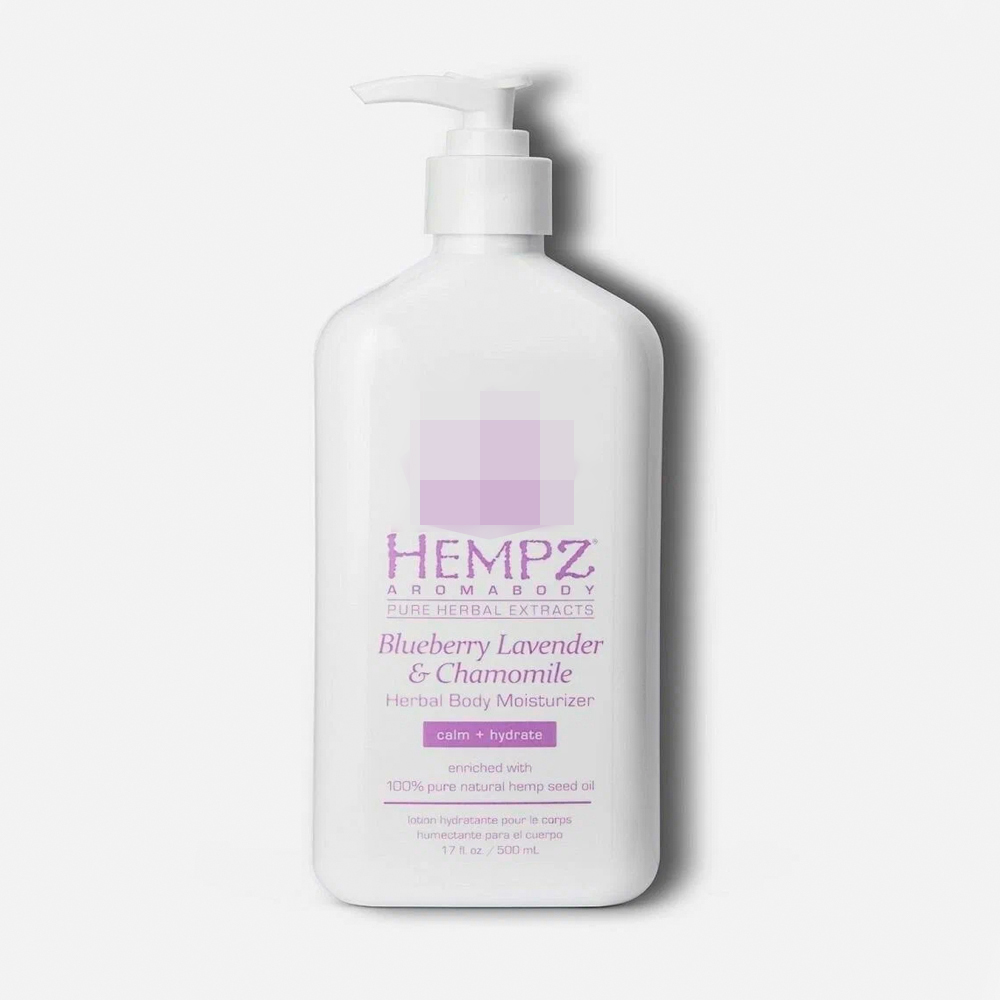 Молочко для тела HEMPZ Blueberry Lavender & Chamomile Herbal Body Moisturizer, 500 мл hempz herbal moisturizer молочко для тела увлажняющее 500 мл