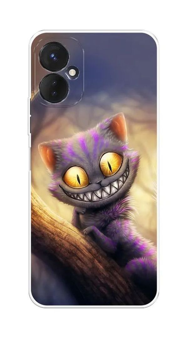 

Чехол Awog на Tecno Spark 9 Pro "Cheshire Cat", Разноцветный, 301950-1