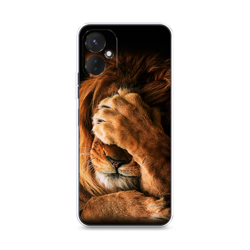 

Чехол Awog на Tecno Spark 9 Pro "Львиный стыд", 301950-1