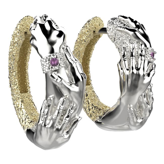 

Серьги из серебра с рубином Spika Gold 20412-067-08, 20412-067-08