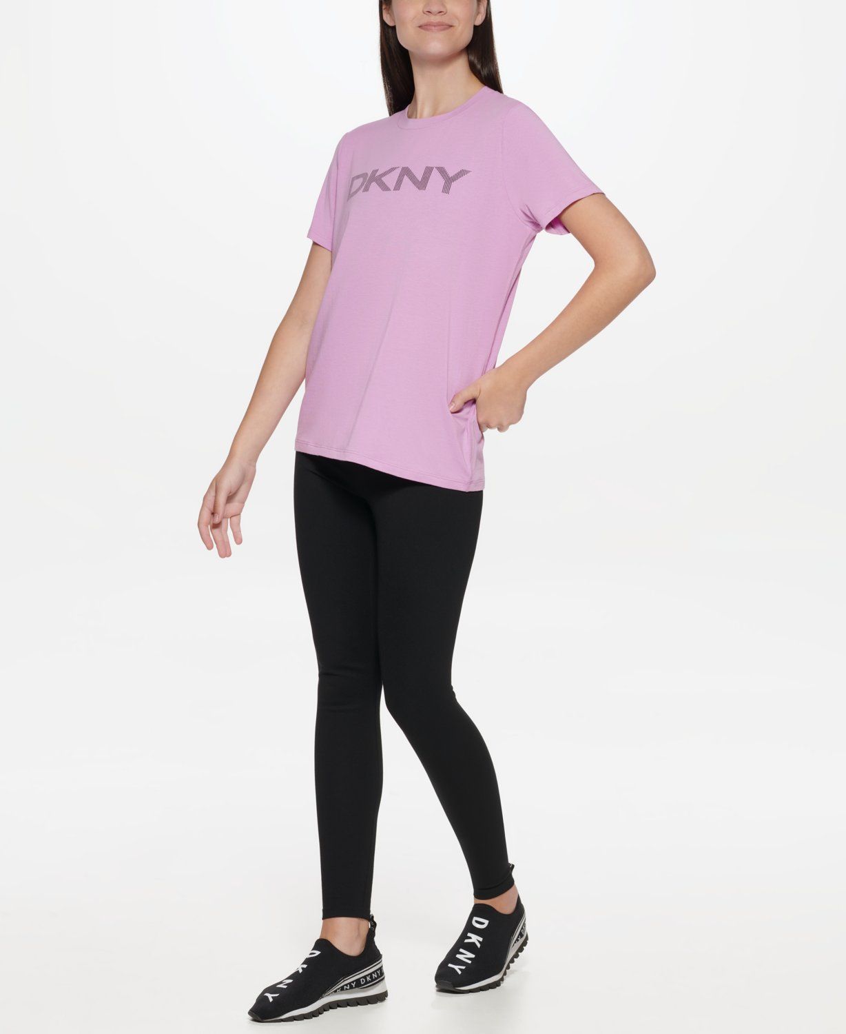 

Футболка женская DKNY DP1T6749 розовая L, DP1T6749