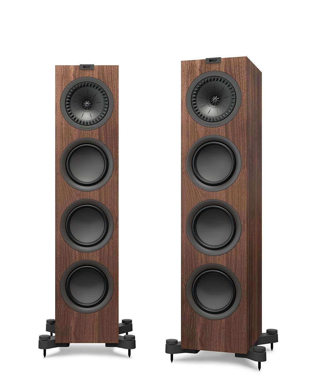 фото Пассивные колонки hi-fi kef q550 walnut