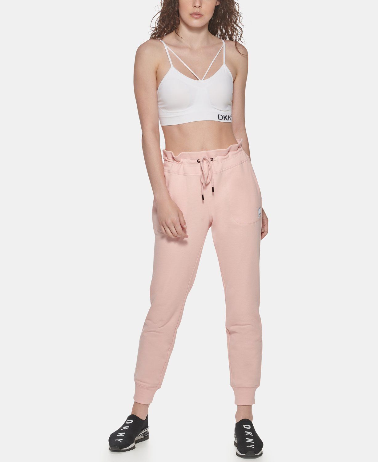 

Брюки женские DKNY DP1P2160 розовые L, DP1P2160