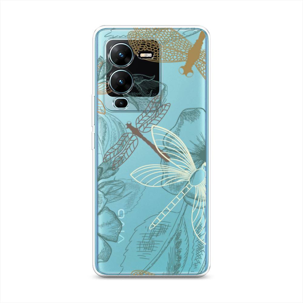 

Чехол Awog на Vivo V25 Pro 5G "Тени стрекоз", 267450-8