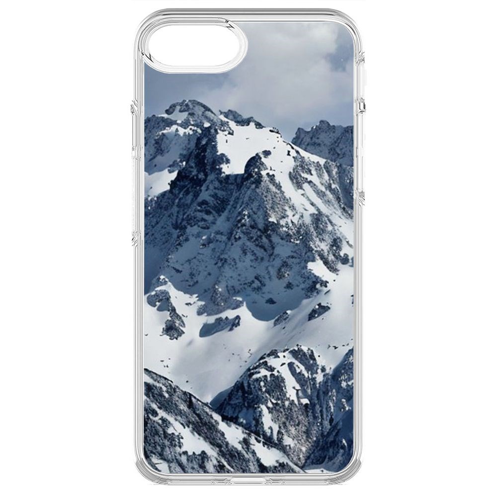 

Чехол-накладка Krutoff Clear Case Горы для iPhone 6, Прозрачный