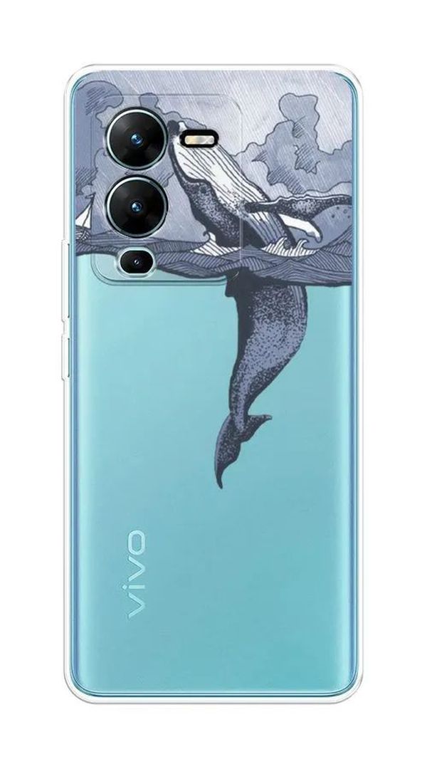 

Чехол Awog на Vivo V25 Pro 5G "Два измерения", Разноцветный, 267450-7
