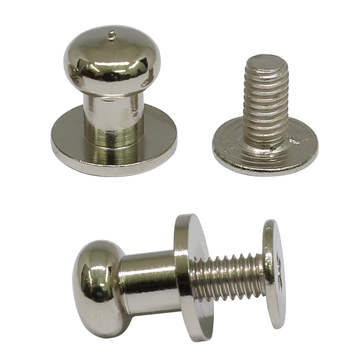 фото Ручка для шкатулок 6*8мм, серебро, 2шт айрис