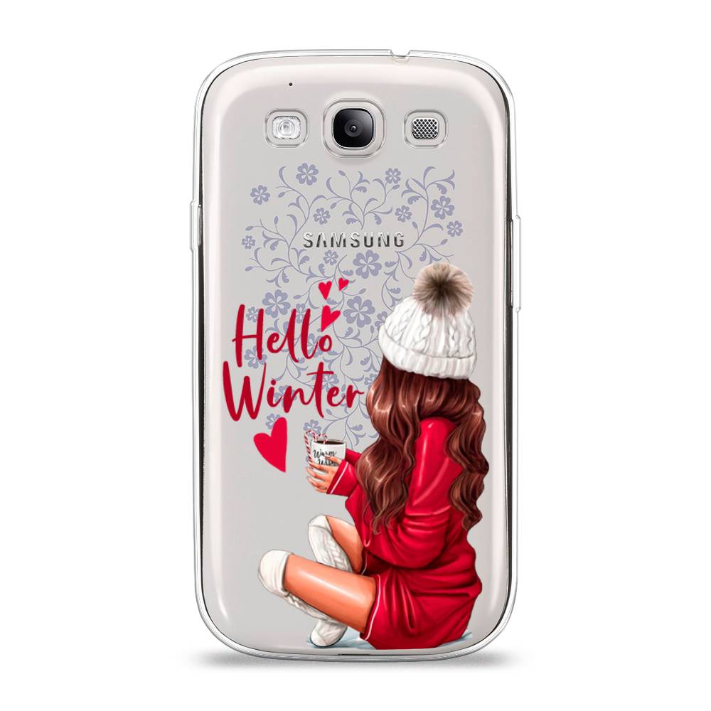 

Чехол на Samsung Galaxy S3 "Hello winter", Красный;белый;коричневый, 23750-5