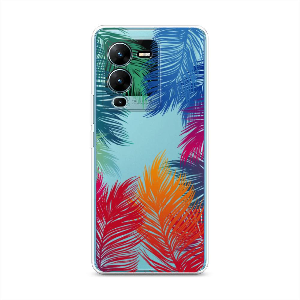 

Чехол Awog на Vivo V25 Pro 5G "Рамка из перьев", 267450-4