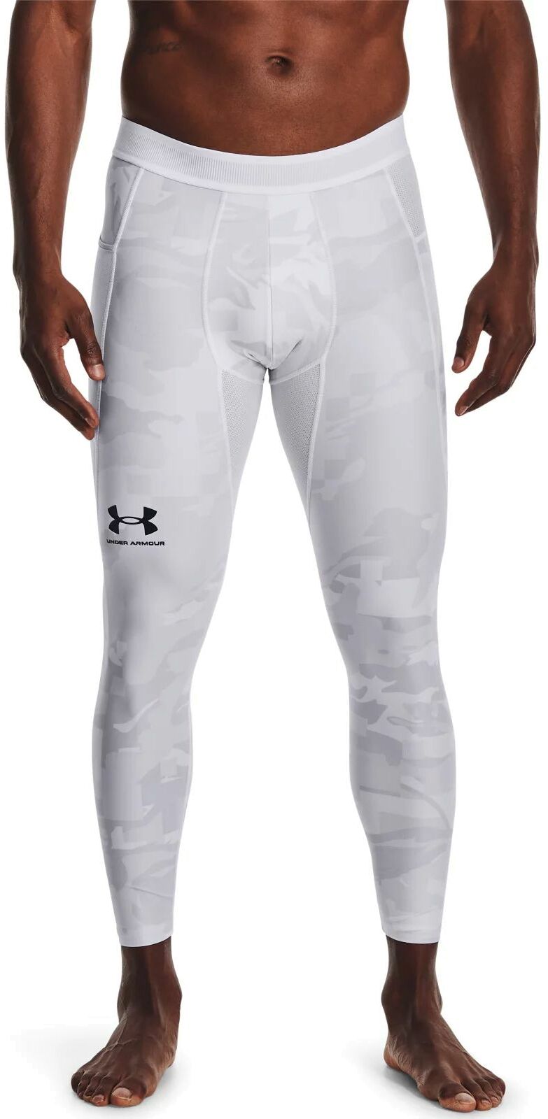 

Тайтсы мужские Under Armour Hg Isochill Prnt Leggings белые 50-52, Hg Isochill Prnt Leggings