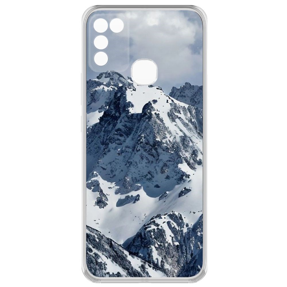 

Чехол-накладка Krutoff Clear Case Горы для INFINIX Hot 11 Play, Прозрачный