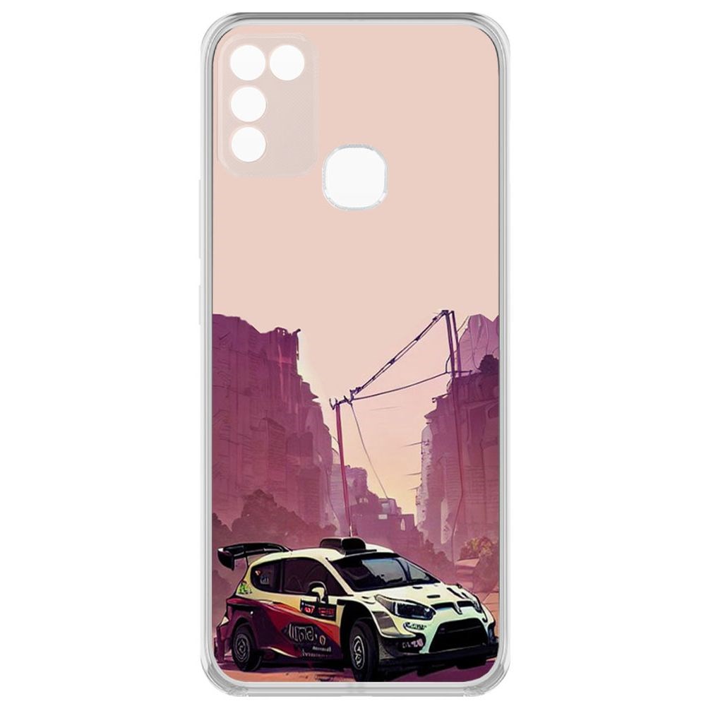 

Чехол-накладка Krutoff Clear Case Гоночный каньон для INFINIX Hot 11 Play, Прозрачный