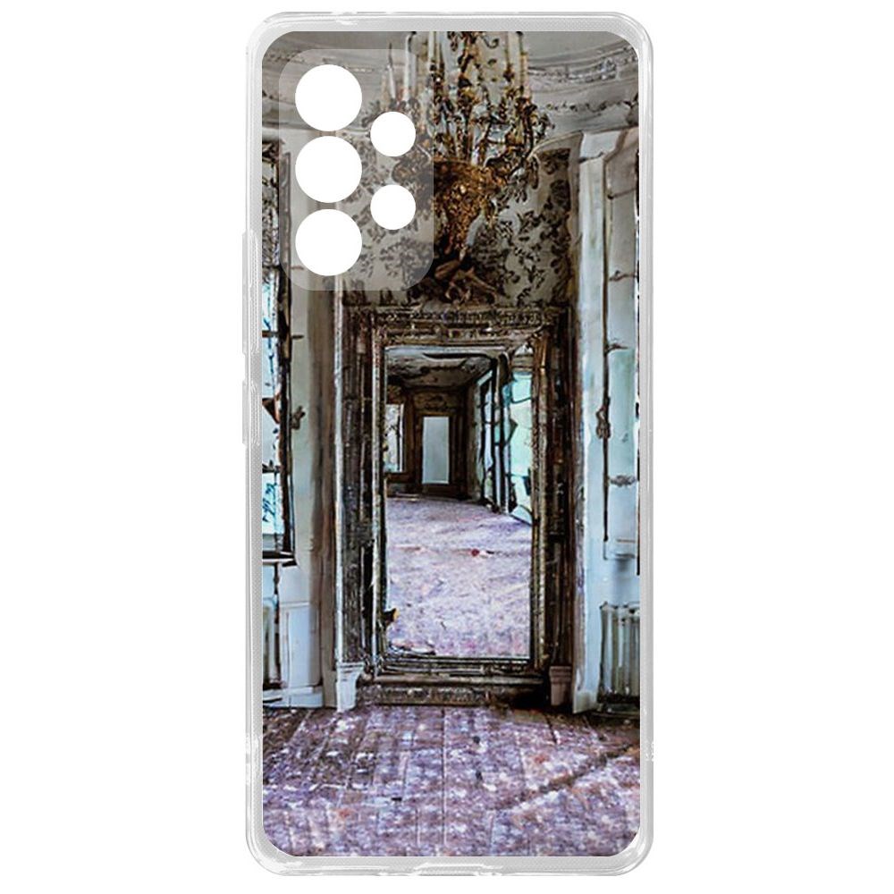 Чехол-накладка Krutoff Clear Case Заброшенный особняк для Samsung Galaxy A53 5G (A536)