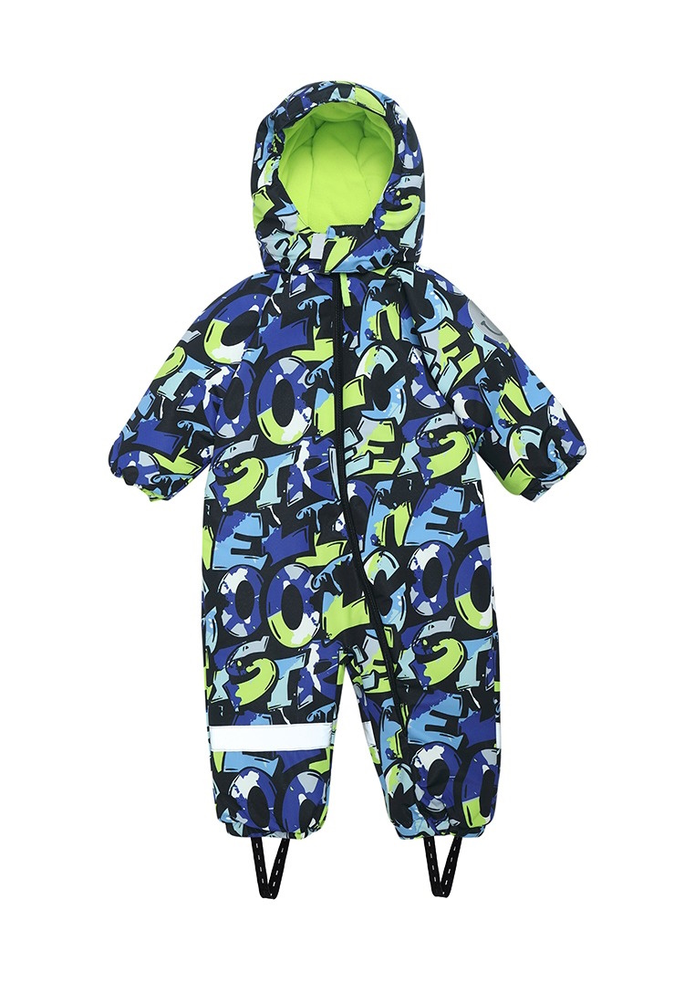 

Комбинезон детский Kari Baby AW23B170 разноцветный, 86, Синий;зеленый, 220700