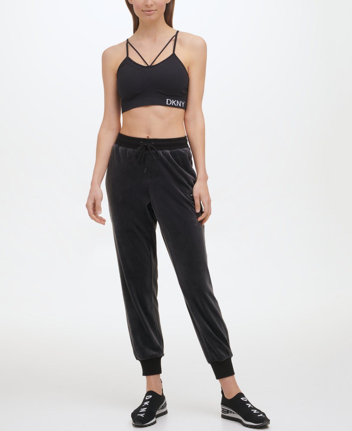 

Брюки женские DKNY DP1P2745 черные L, DP1P2745