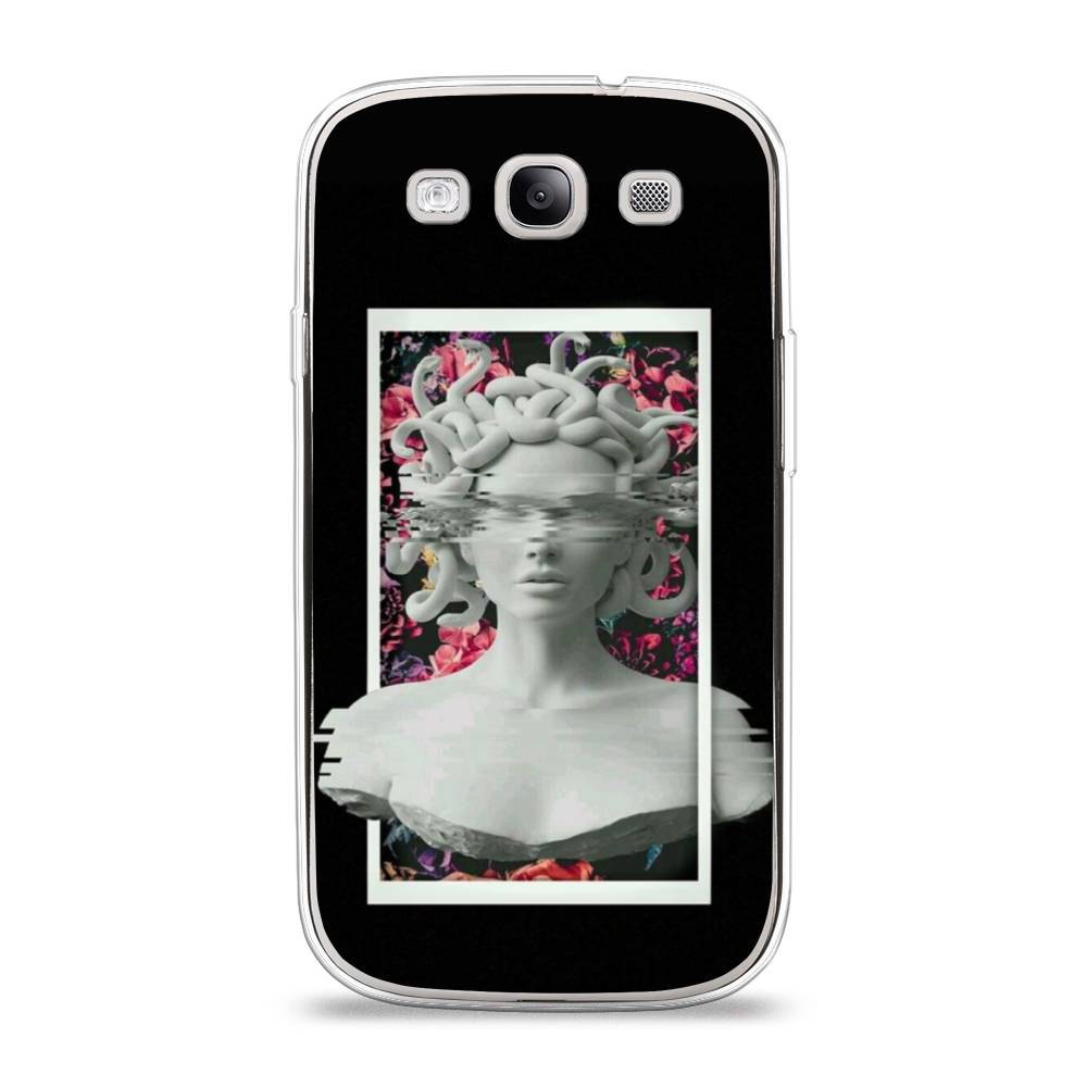 

Чехол на Samsung Galaxy S3 "Web Punk Медуза Горгона", Черный;серый, 23750-6