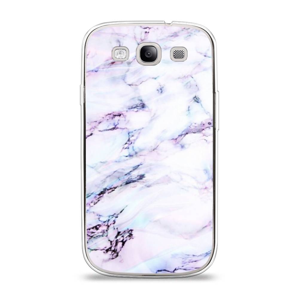

Чехол на Samsung Galaxy S3 "Радужный мрамор", Серый;фиолетовый, 23750-3
