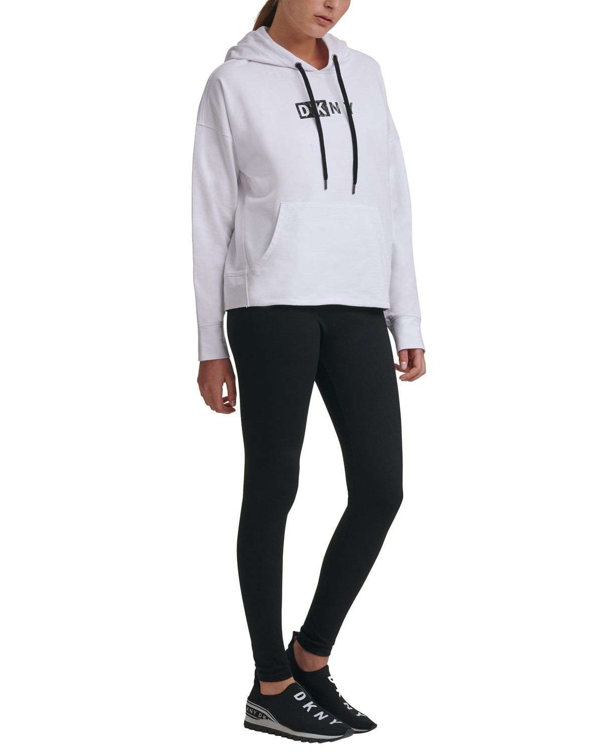 

Худи женское DKNY DP1T8291 белое L, DP1T8291