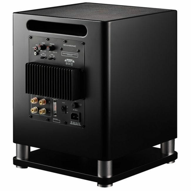 

Фазоинверторный сабвуфер ScansonicHD MB10 Black, MB10 Black