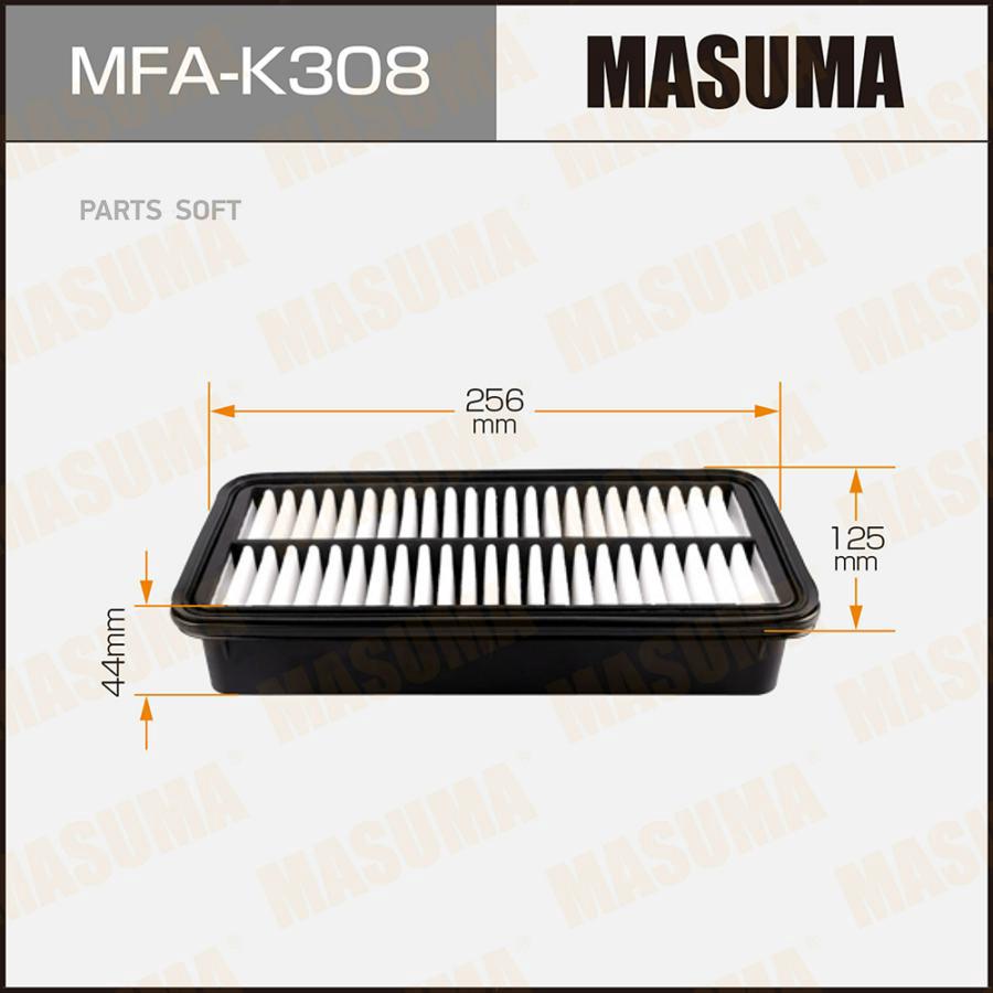

Фильтр Воздушный Masuma Mfa-K308 Masuma арт. MFA-K308