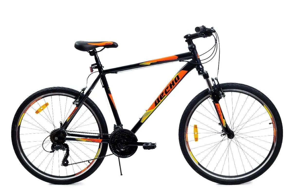 фото Велосипед десна 2610 v f010 2021 18" серебристый/оранжевый