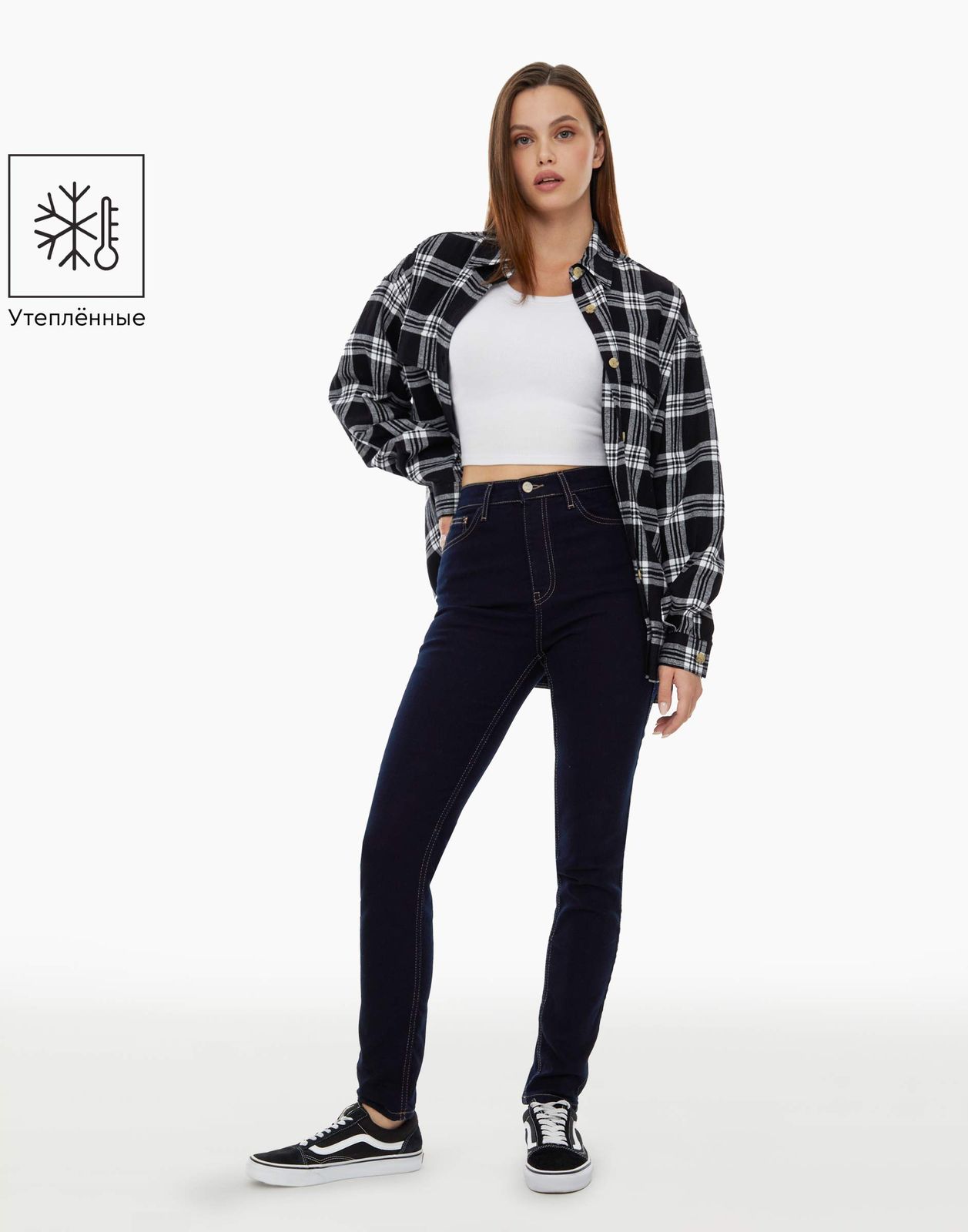 

Джинсы женские Gloria Jeans GWB001369 синие 40/164, Синий, GWB001369