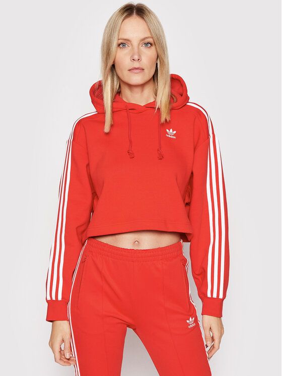 

Худи женское Adidas 0000209019933 красное 42 EU, Красный, 0000209019933