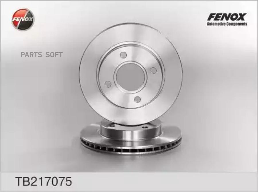 

Диск Тормозной Ford Escort 90-99/Fiesta 89-02/Mazda 121 96- Передний Вент. FENOX арт. TB21
