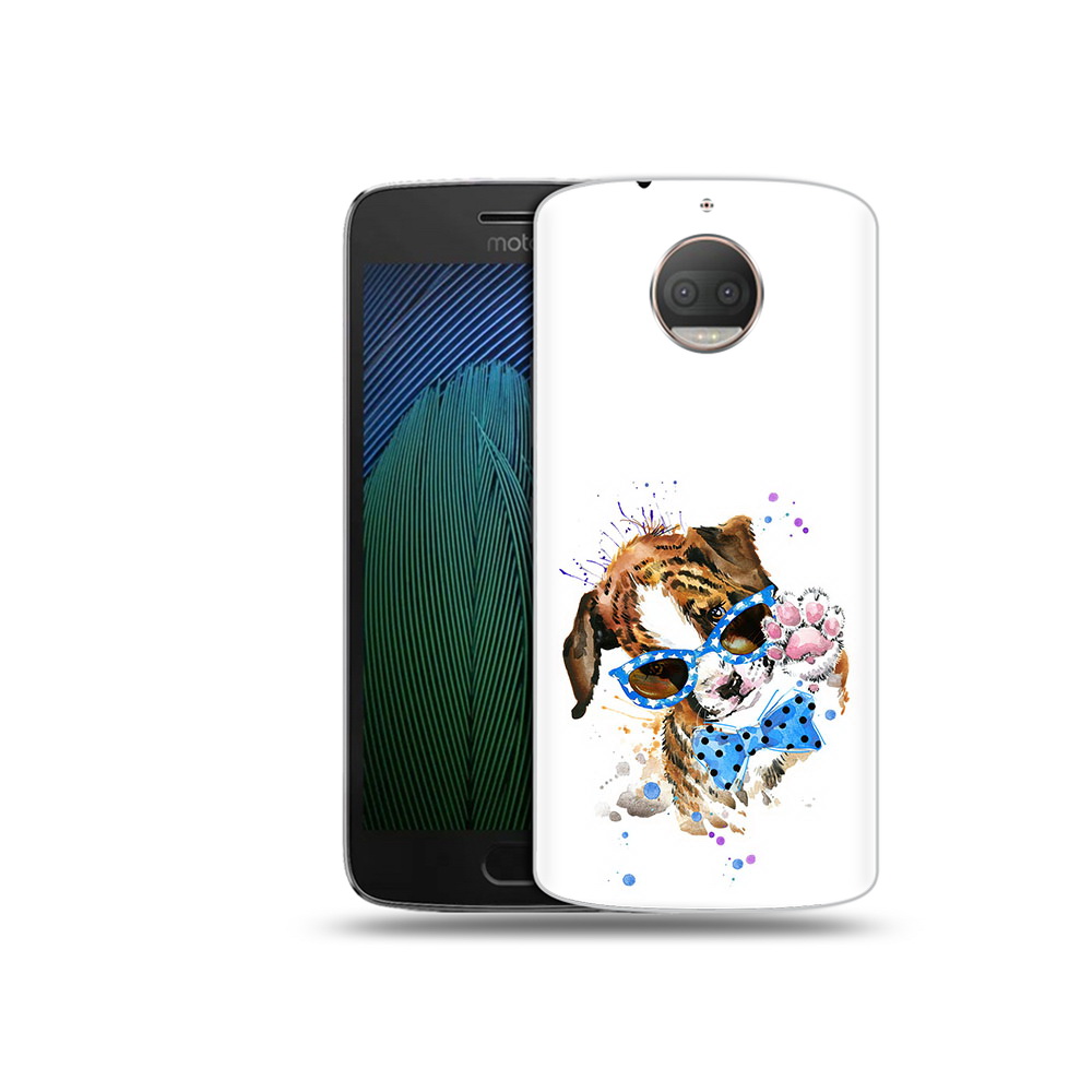 

Чехол MyPads Tocco для Motorola Moto G5S Plus лапочка (PT75337.377.434), Прозрачный, Tocco