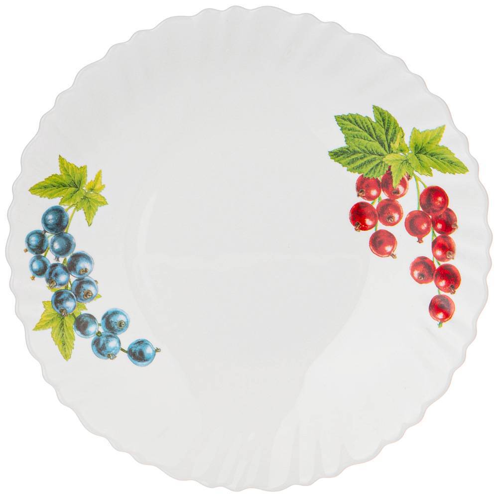 

Набор из 6 штук тарелка десертная Agness "Berry Mood"6 штук, 20 см (598-057), Белый