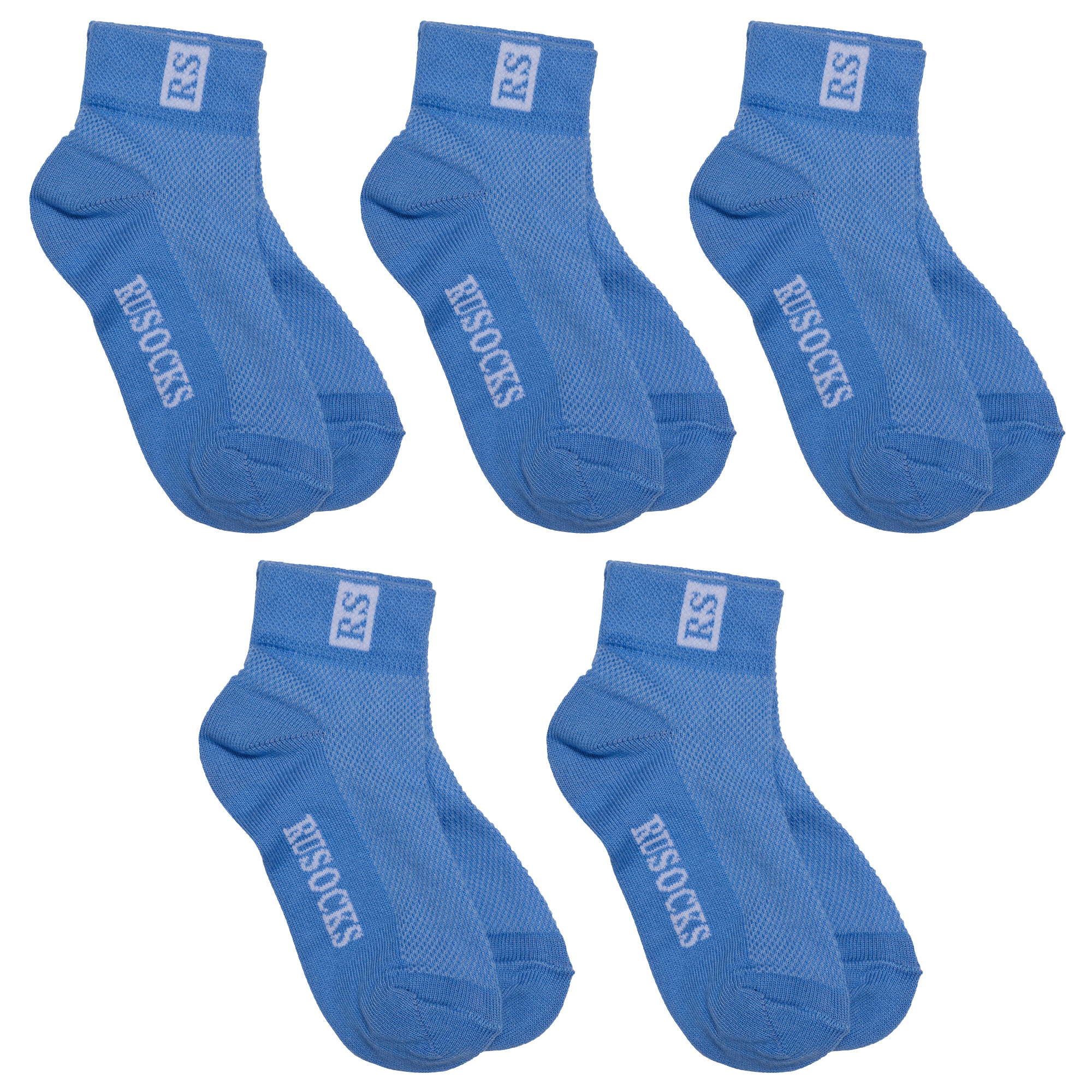 

Носки для мальчиков Rusocks 5-Д-36 цв. голубой; белый р. 20-22, 5-Д-36